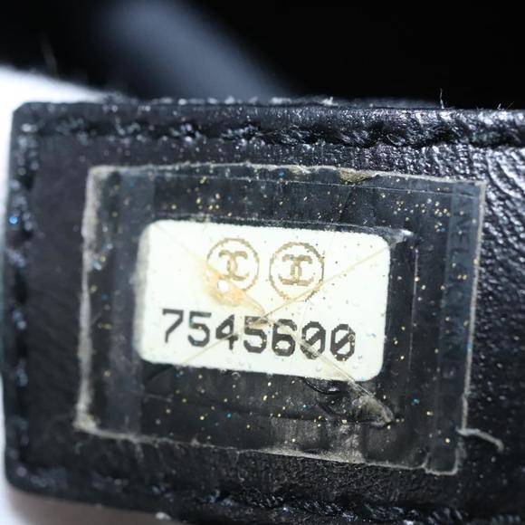 CHANEL New travel line Tote Bag Nylon Black CC Auth am7712 - Picture 12 of 16